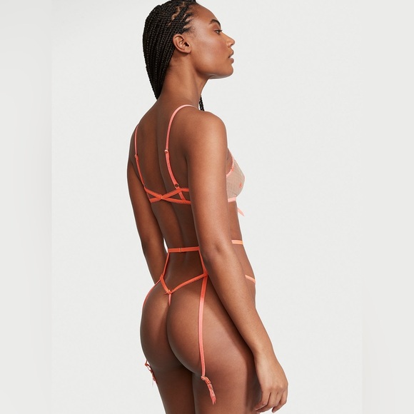 VICTORIA’S SECRET VS Very Sexy Sweetheart Strappy Teddy Lingerie XS - Picture 3 of 6